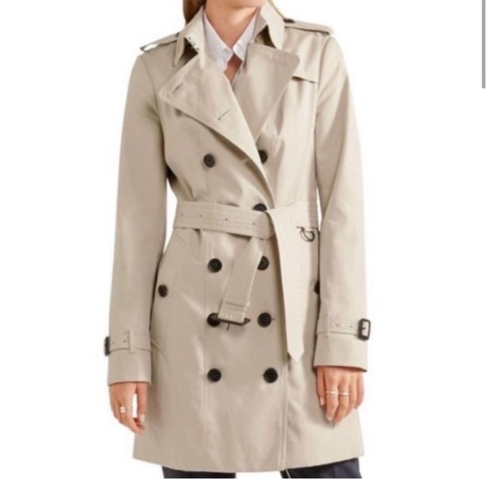 Burberry Tan Trench Coat